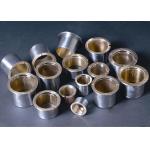Flange Bi Metal Bearings Low Carbon Steel HB 40-60 Alloy Hardness for sale