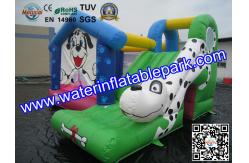 China Backyard Kids Small Inflatable Bouncy Castle with Slide Hire supplier