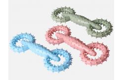 China Natural Rubber Teething Dog Interactive Toy For Aggressive Chewers Large Breed supplier