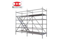 China Stocked Q355 HDG  Ringlock Scaffolding System Ring Lock Scaffolding Parts supplier