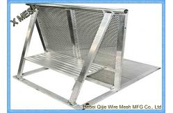 China Traffic Crowd Control Barrier Security Temporary Site Fencing For Concert supplier