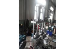 China PP Two Step Recycled Spaghetti Plastic Granules Machine / Raffia Pellet Extruder supplier