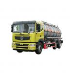 Dongfeng  270 Horsepower 19.9 square Total Weight 32 Ton Fast 8 Gear Corrosive Articles Tank Transporter for sale