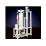 White ISO9001 80L/Min PP Bag Filter Housing For Metal Finishing for sale