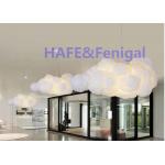 Custom  Inflatable Cloud Balloon Lights Decoration 4 X 500w for sale
