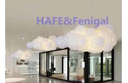 China Custom  Inflatable Cloud Balloon Lights Decoration 4 X 500w supplier