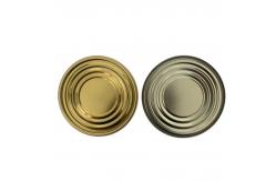 China 401 99mm TFS Food Packaging Tinplate Can Lids Clear Metal Food Can Ends supplier
