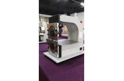 China Popular V-Groove Cutting Machine with Two Sharp Circular Blades supplier