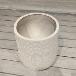 Frost Resistant Long-lasting Fiber Clay Planter For Charcoal Oven / Warmer Camping Burners Heater / Barbecue for sale