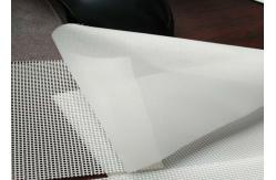 China Blue White Polyester Square Hole Mesh Belt For Dryer And Conveyor supplier