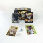 Rhino 69 3D Blister Card Packaging Male Enhancement Capsule Plastic Insert 3d Card Boxes for sale