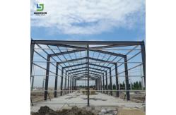 China Prefabricated Steel Structure Workshop with Corrosion Resistance supplier