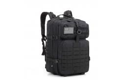 China Oxford Black Tactical assault backpack 45L Molle System With Heavy Duty Zipper supplier