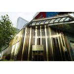 Polyester Coating AA3003 5000mm Gold Mirror Aluminum Composite Panel for sale