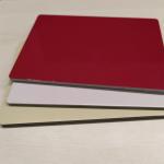 Strong Flexural Aluminum Composite Pvdf Panel Aluminum Pvdf Composite Panel With 25-30Um Coating for sale