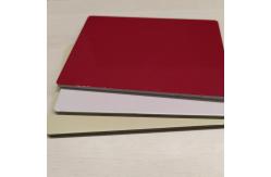 China 3050mm Length PVDF Aluminum Composite Panel With CE/SGS Certification Rectangle Shape supplier