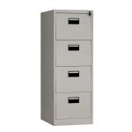 4 Drawer Powder Coated 0.7mm cold rolled Steel Filing Cabinet for sale