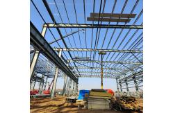 China Modern Pre Engineered Buildings Steel Structure Painted Galvanized Surface Treatment supplier