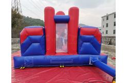 China Commercial Spiderman Inflatable Bouncy Castle Slide Full Printing Combi Bouncer supplier