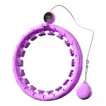 Customized Logo Adjustable Abdominal Waist Fitness Hoop for sale
