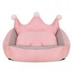 Fully Removable And Washable Dog Throne Bed Thickened In Winter Warm And Scratch Resistant Crown Dog Bed for sale