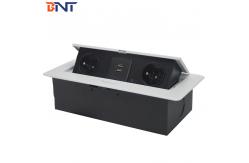 China Available Customized Made As Required Desktop Hidden Outlet  With USB Charger  Interface supplier