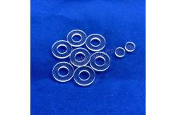 China Professional Custom Transparent Quartz Punching Sheet High Temperature Resistant supplier