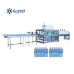 PET Bottle Automatic Shrink Wrapping Machine High Efficiency Sleeve Label for sale