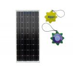 90W PV Solar Panels Durable Metal Frame Charging For Traffic Light Battery for sale