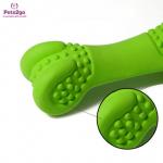 137mm Rubber Bone Shaped Pet Chew Toys For Dogs for sale
