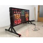 Mist Led Diodes Wresting Electronic Scoreboard With Moving Stand