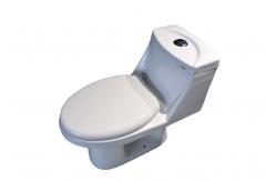 China Economic Cheap Siphonic One Piece Toilet Popular Models supplier