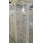 Cement Shipping Transportation Transparent PE Liner Bag With Baffled Construction for sale