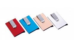 China Classic RFID Blocking Credit Card Organizer Wallet For 8-10 Cards supplier