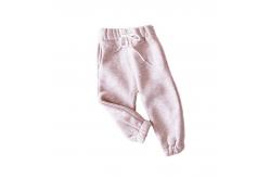 China Customized Half Zipper Pullover Sweat Shirt 280gsm With Drawstring Sweatpants Kids Jogger Set supplier