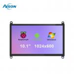 10.1 Inch Raspberry Pi Screen 1024X600 HDMI USB Touch Screen 450 cd/m2 for sale