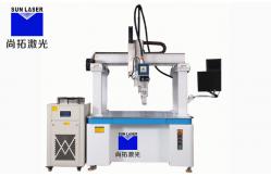 China Industrial gantry platform automated lithium-ion battery laser welding machine supplier