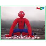 Advertising Inflatable Ceremony Inflatable Cartoon Characters , Wind-Resistant Height 10m Inflatable Spinder Man