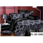 3D Disperse Printed Bedsheet Polyester Sheet Set for sale