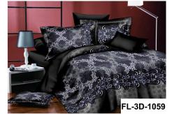 China 3D Disperse Printed Bedsheet Polyester Sheet Set supplier