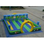 Inflatable race course sport game colourful Inflatable playing field for children under 12 years old for sale
