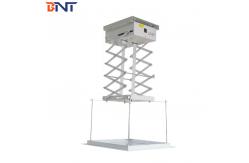 China Retractable Motorized Projector Ceiling Mount Kit With Synchronous Motor supplier