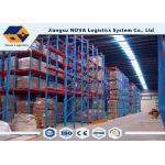 Heavy Duty Powder Coating Drive In Pallet Racking System For Logistics Centers