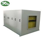 Powder Coating Steel Clean Air Cabinet 300CMM Air Volume Fresh Air Handing Unit for sale