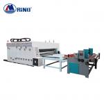 Corrugated Carton Box Flexo Printing Machine With Slotter for sale