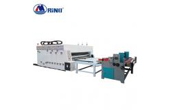 China Corrugated Carton Box Flexo Printing Machine With Slotter supplier