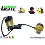 IP68 25000lux 348lum Rechargeable Tunnel Cap Lamp