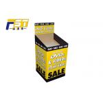 Custom Design Recycled Cardboard Floor Stand Display Dump Bins for Advertising