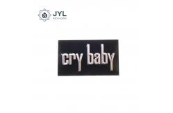 China Recyclable Durable Metal Sticker Labels Aluminum For Perfume Bottle supplier