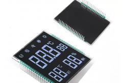 China Custom Digital 7segment Voltmeter Signage Charger Display LCD Screen For Battery Charger supplier